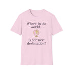 Where in the World is her next destination?
