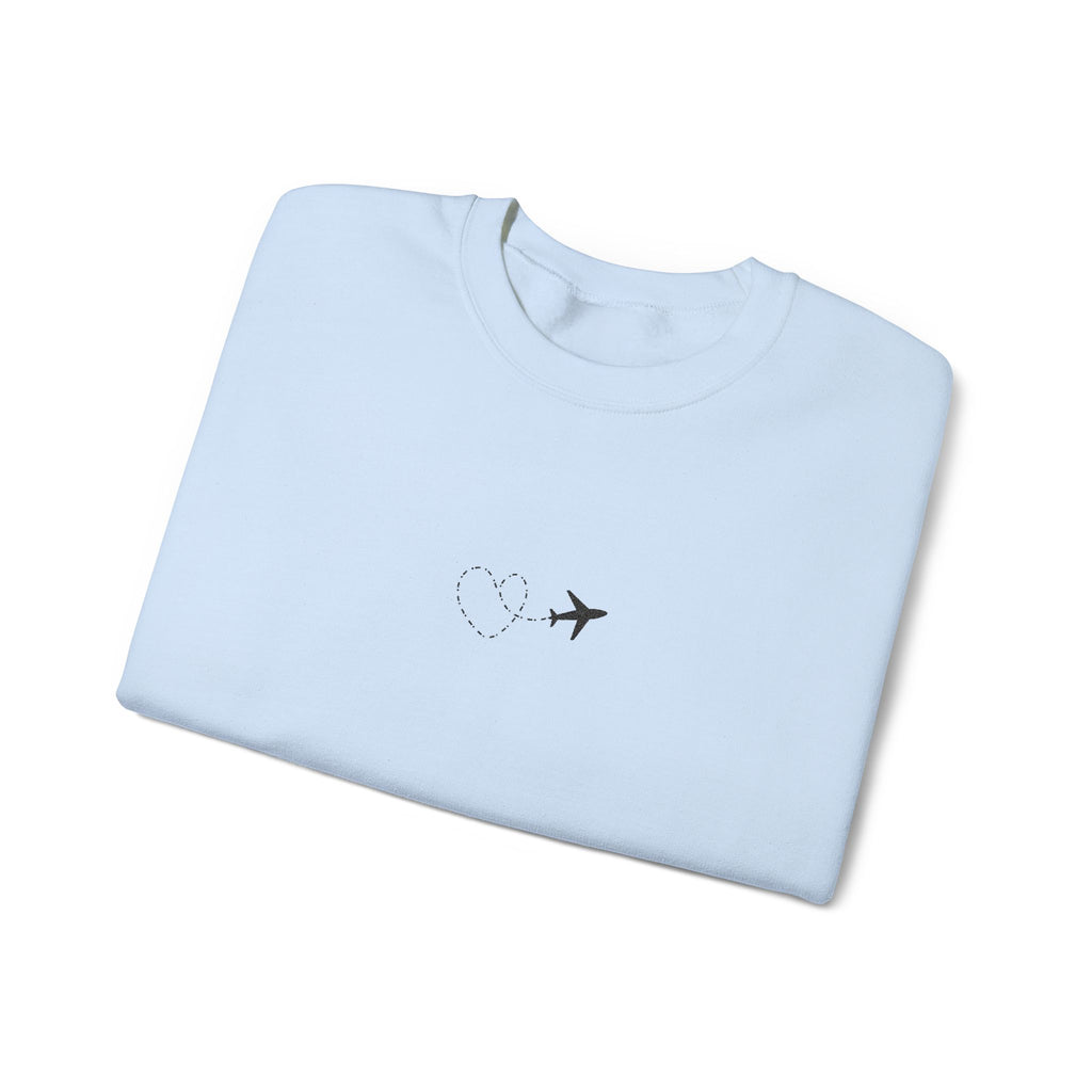 Heart and Plane Sweatshirt