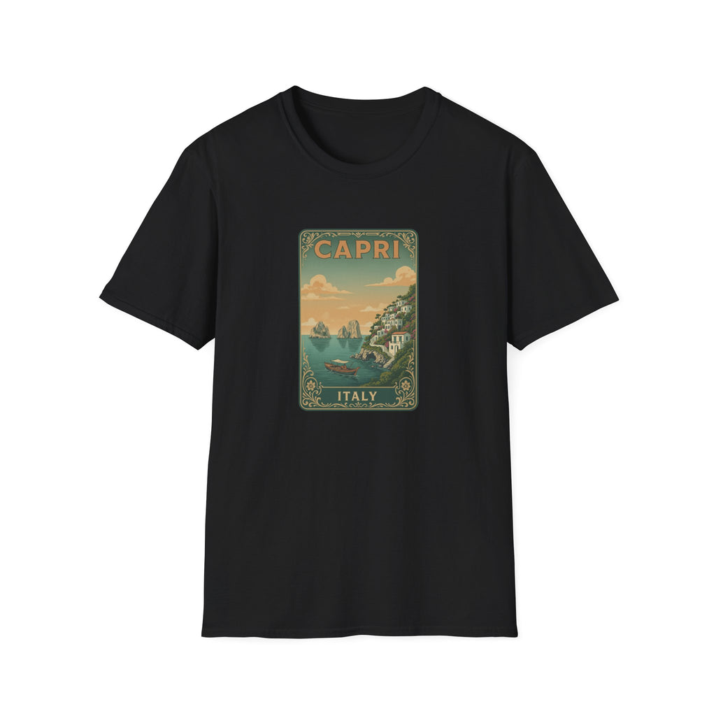 Travel Posters- Capri T-shirt