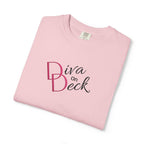 Diva on Deck Embroidered t-shirt