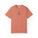 I’m travel sized - Embroidered T-Shirt