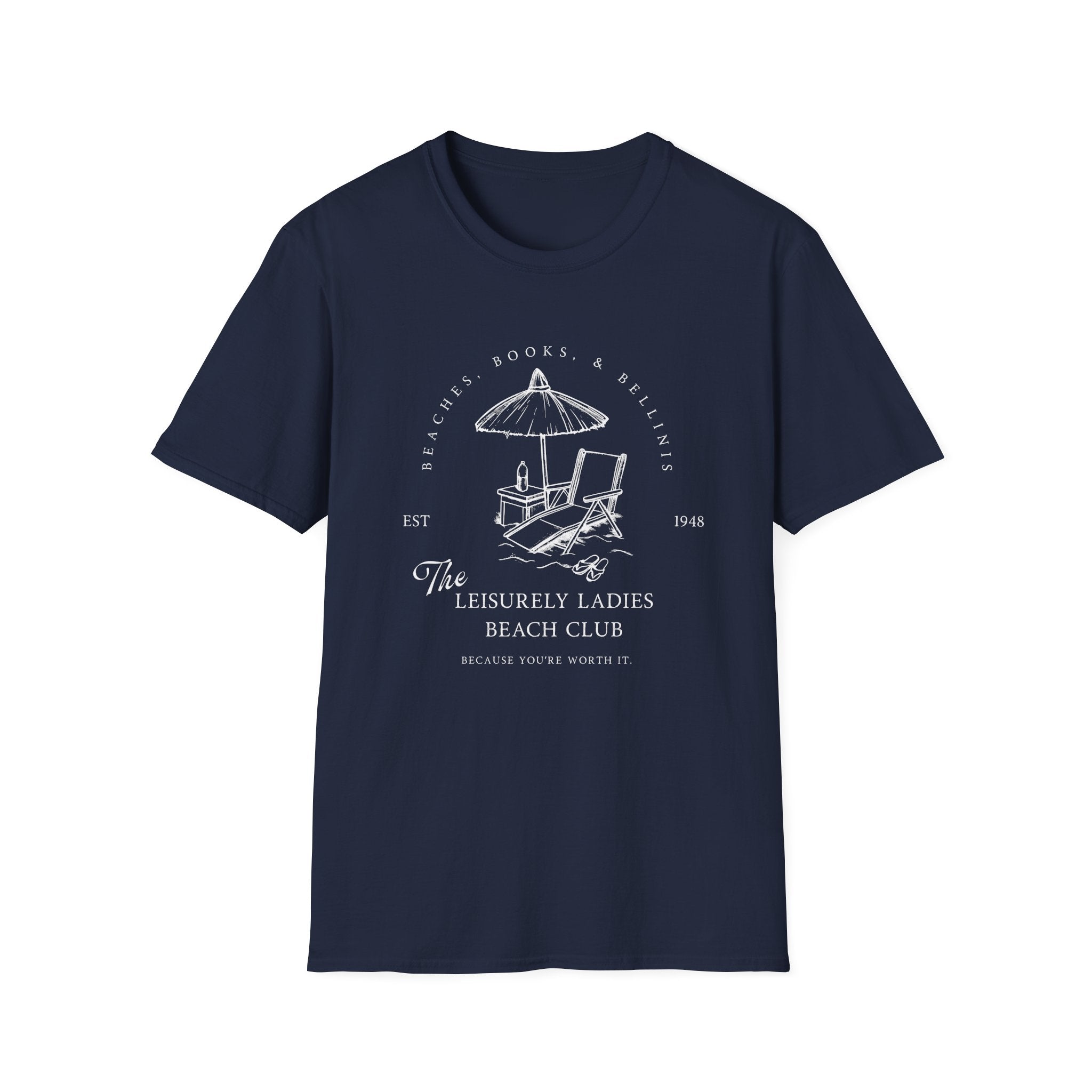 Leisurely Ladies Beach Club T-Shirt