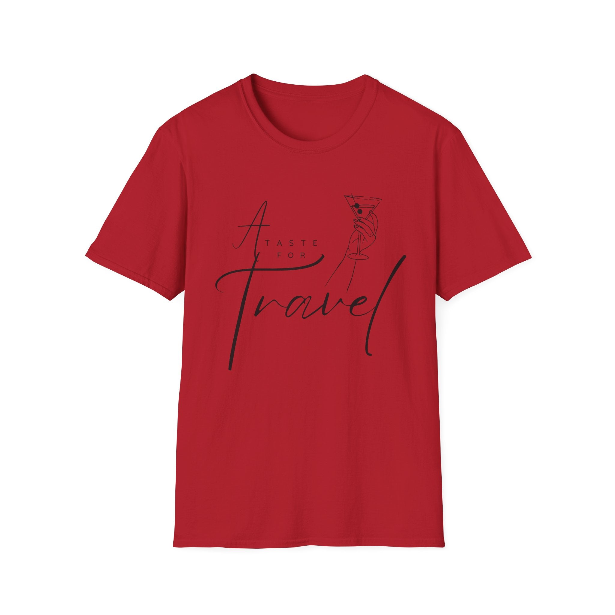 A taste for travel t-shirt