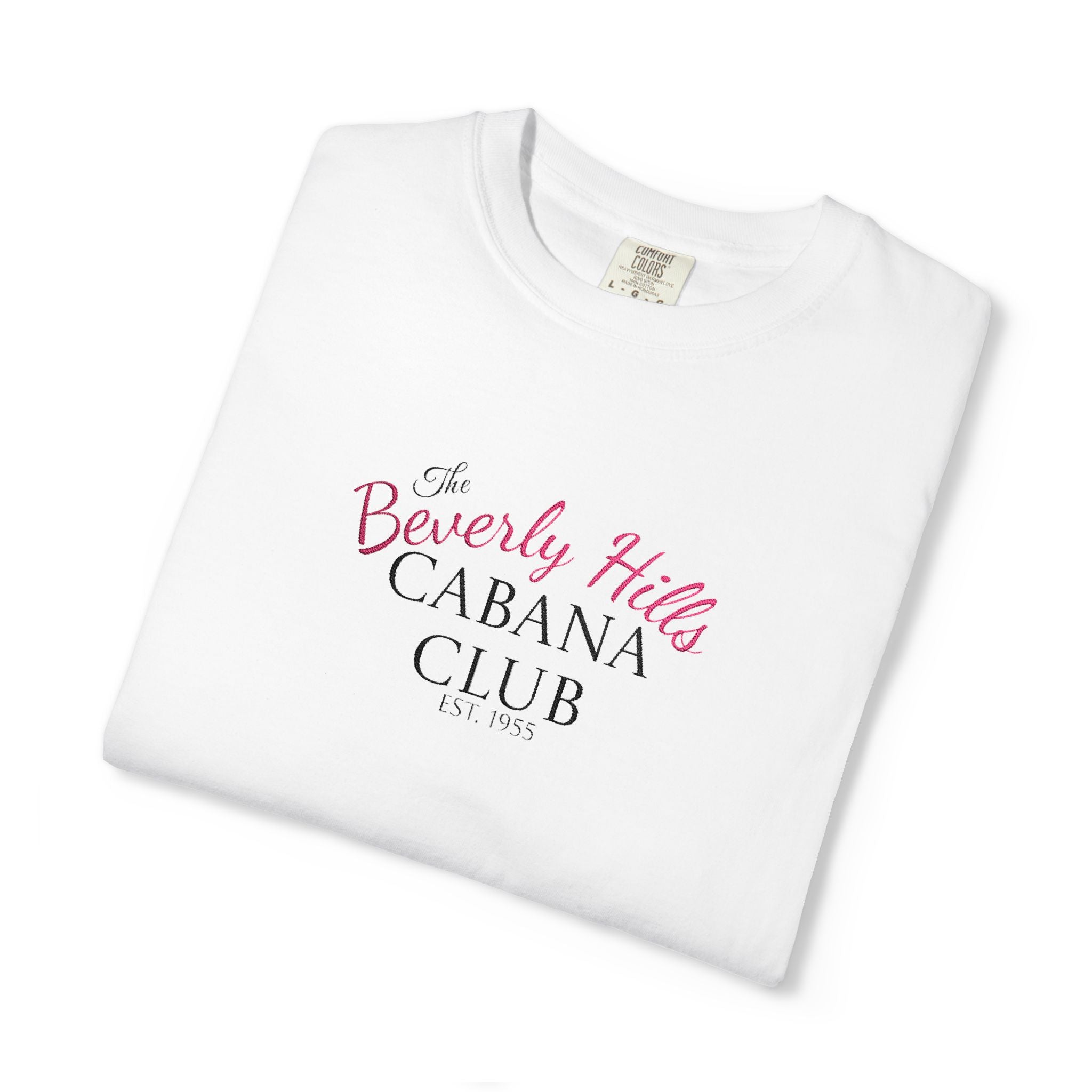 Beverly Hills Cabana Club Embroidered t-shirt