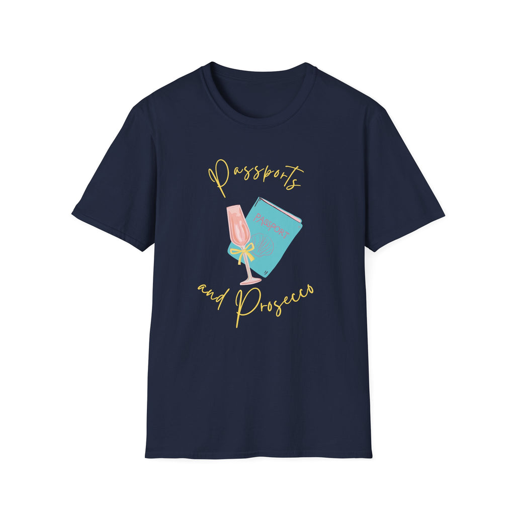 Passports and Prosecco T-shirt