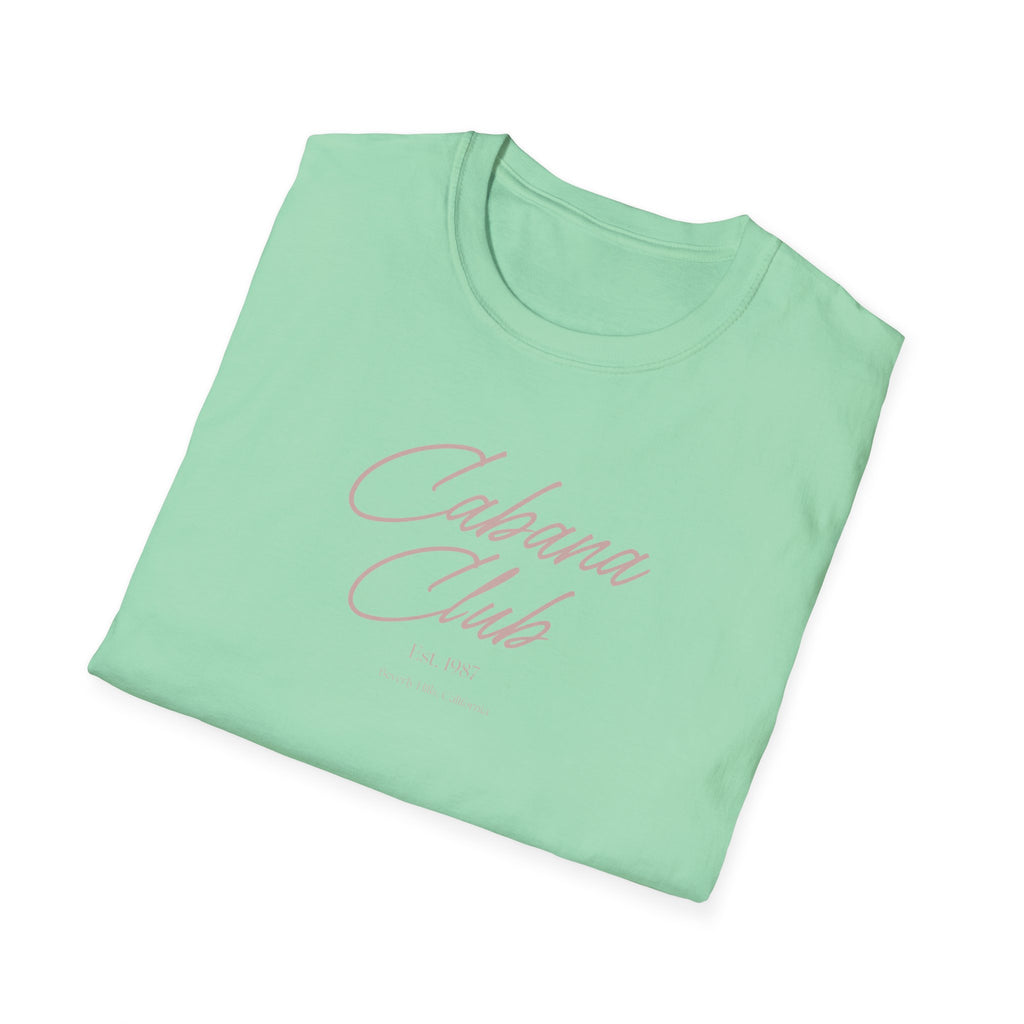 Cabana Club Large Text t-shirt