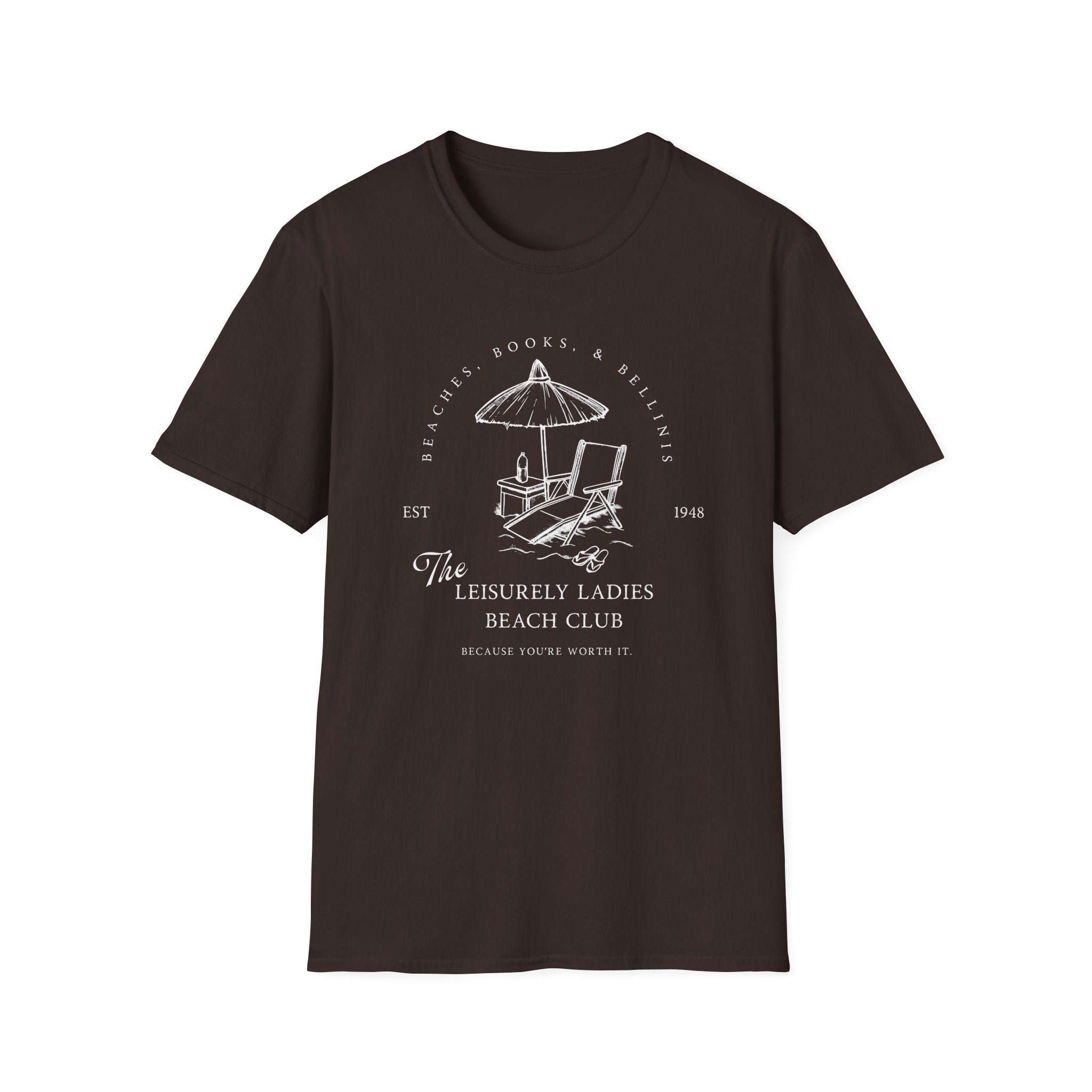 Leisurely Ladies Beach Club T-Shirt