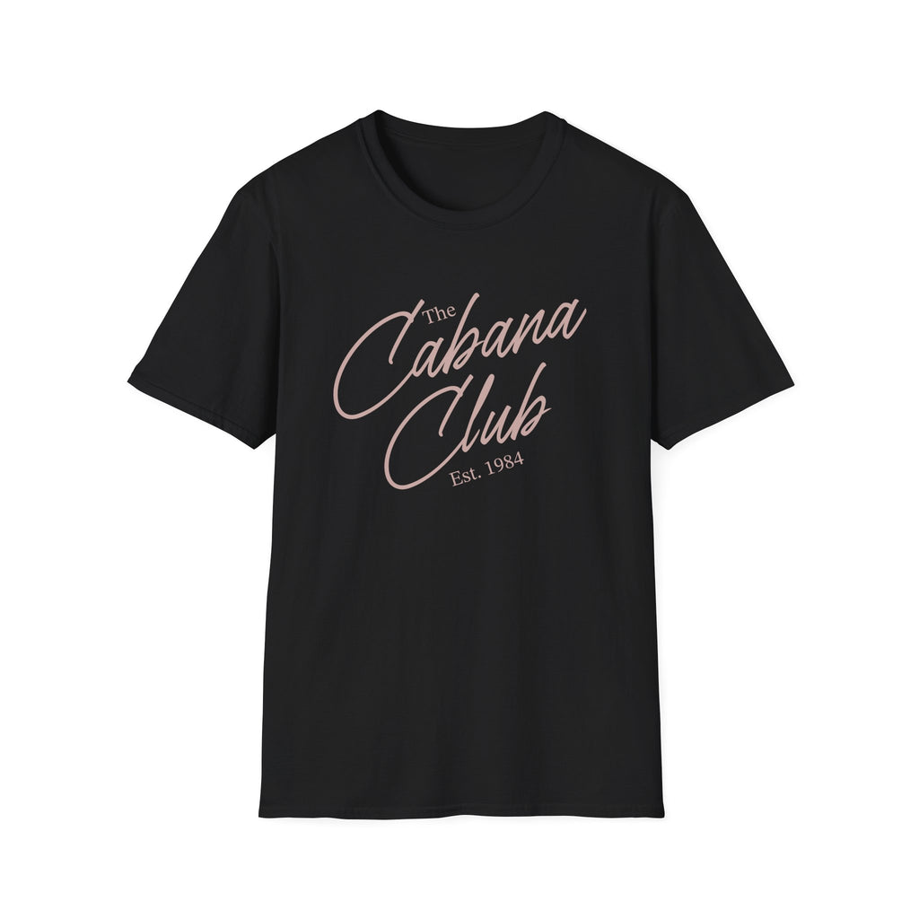 Cabana Club Large Text t-shirt