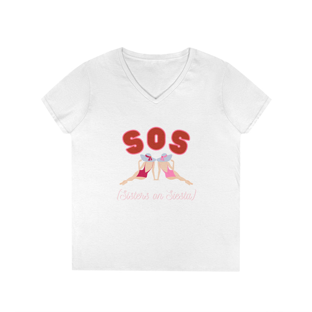 Sisters on Siesta V-neck T-Shirt