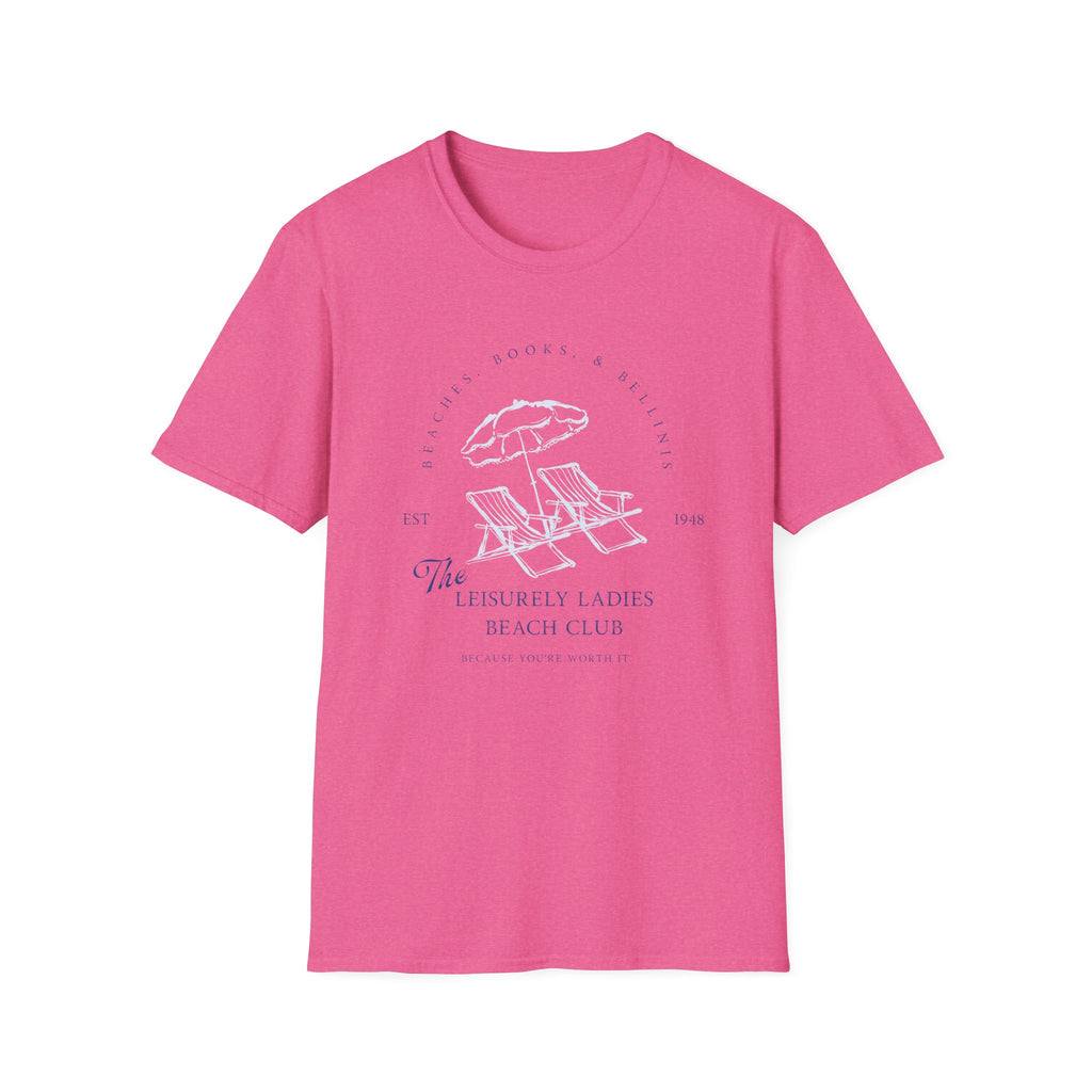 Leisurely Ladies Beach Club T-Shirt