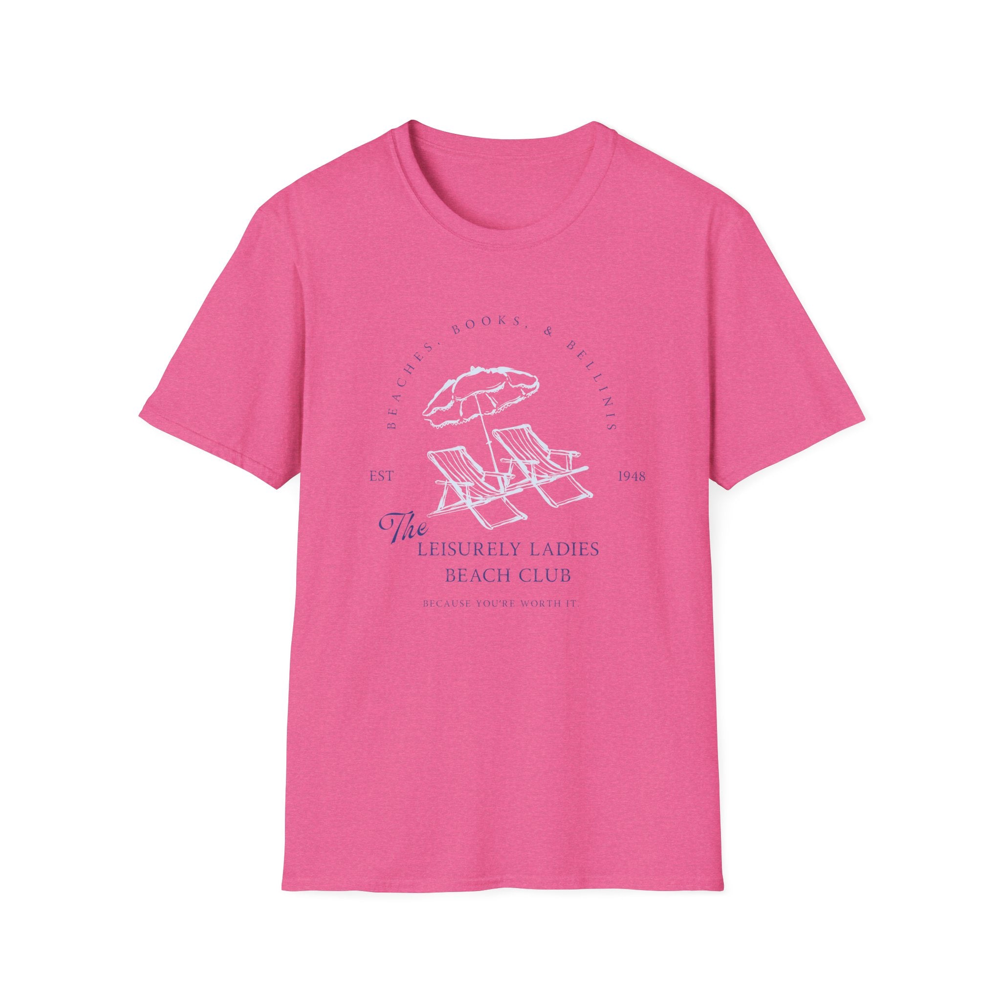 Leisurely Ladies Beach Club T-Shirt