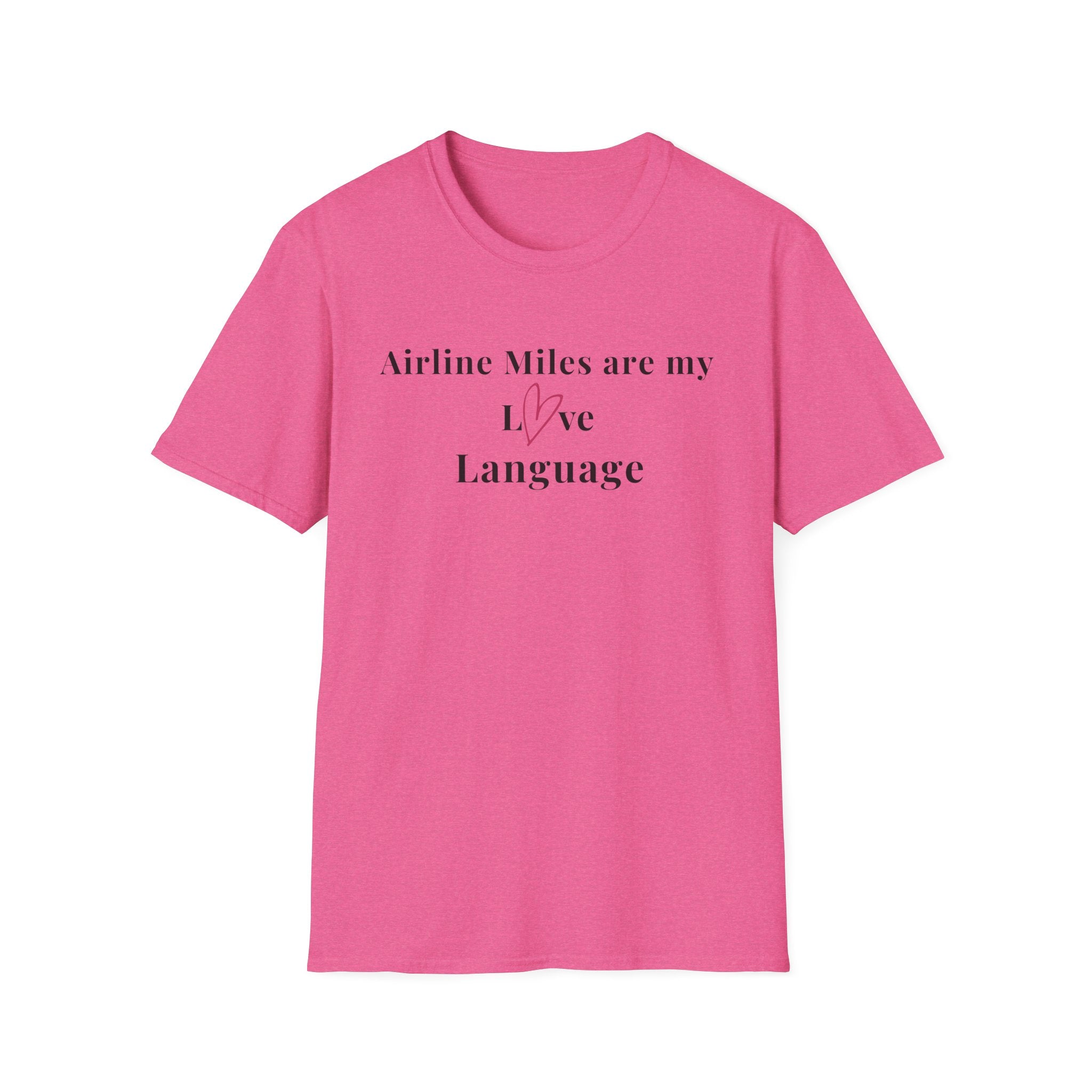 airline miles love language Tshirt