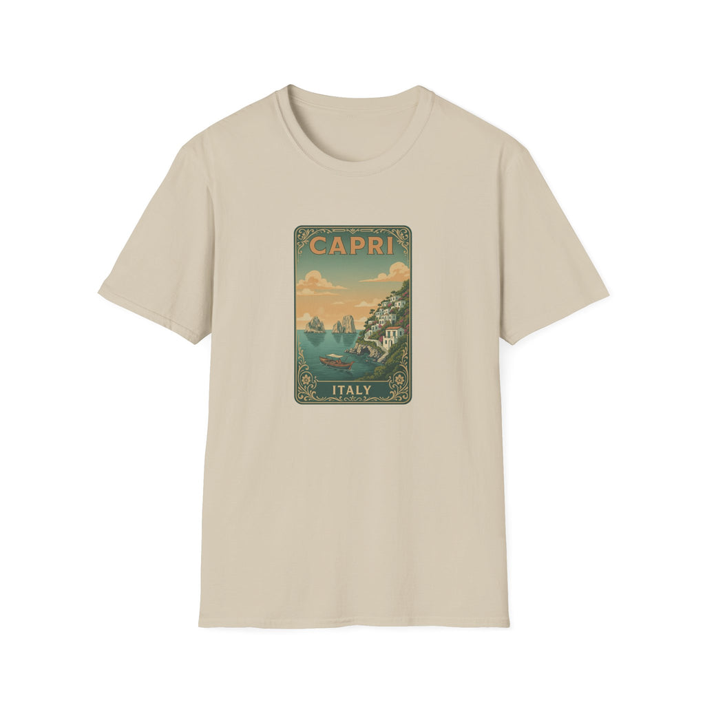 Travel Posters- Capri T-shirt