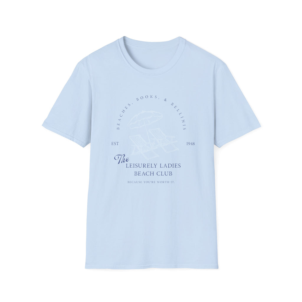 Leisurely Ladies Beach Club T-Shirt