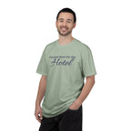 I'm just here for the hotel Embroidered t-shirt