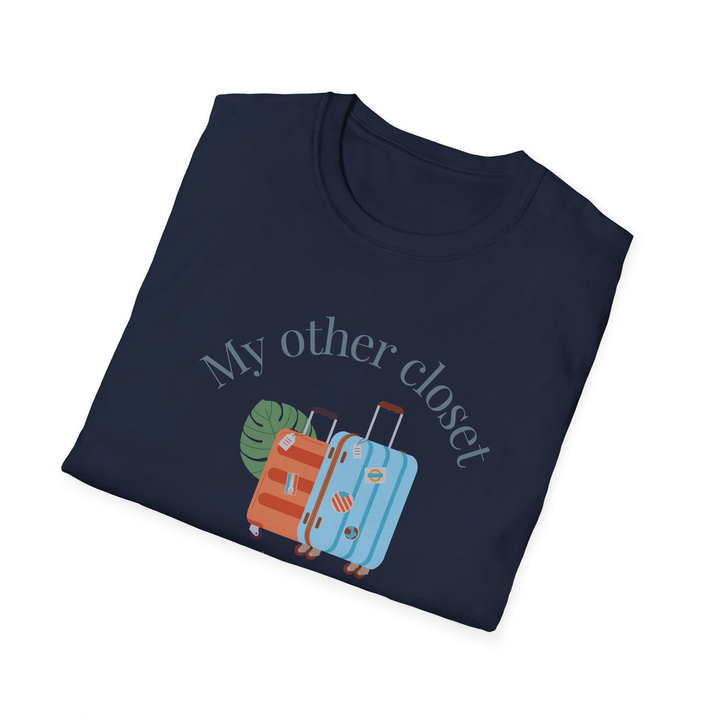 My other Closet is a Suitcase t-shirt