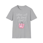 Where will she travel Next Small bag T-shirt