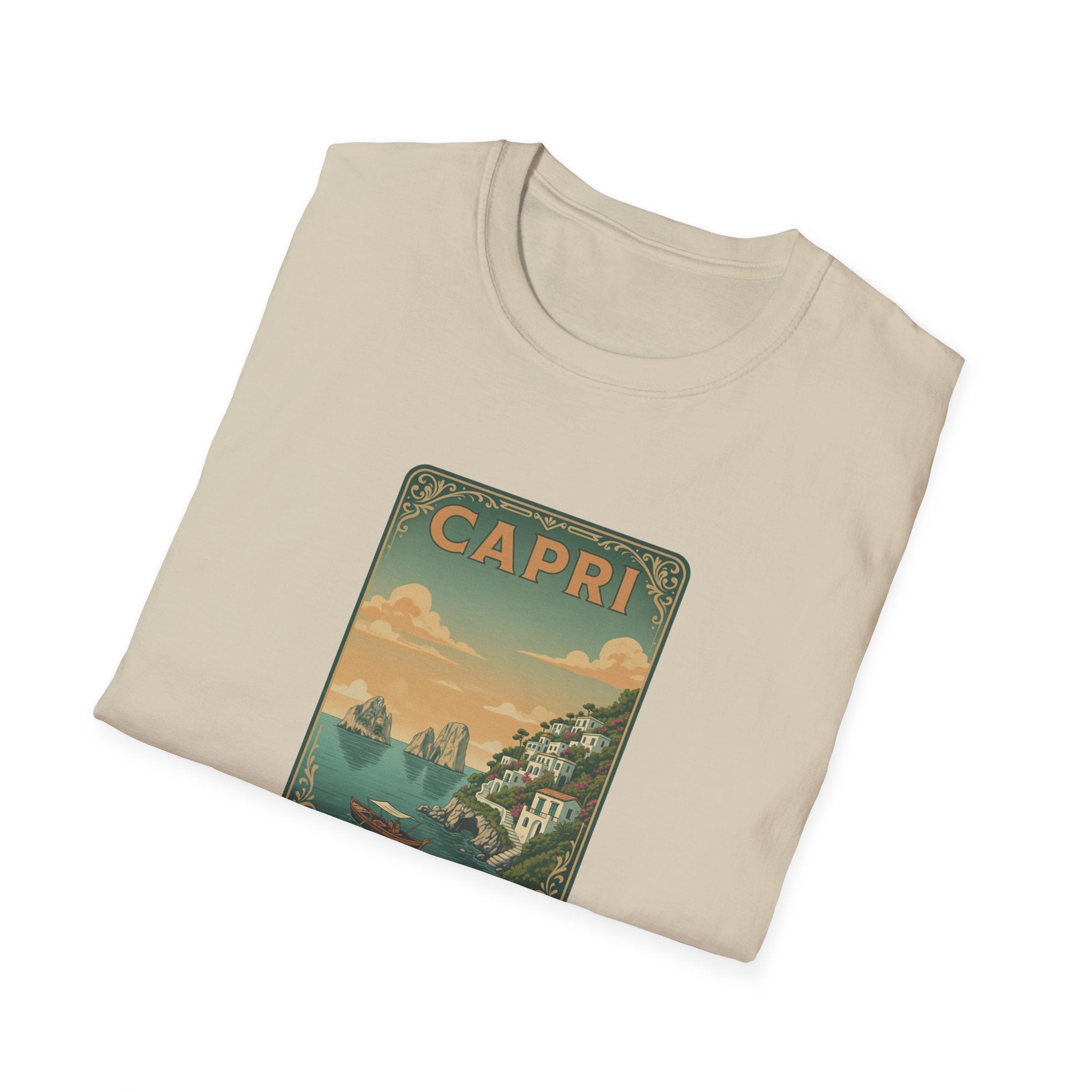 Travel Posters- Capri T-shirt
