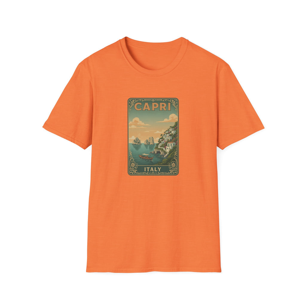 Travel Posters- Capri T-shirt