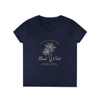 The Bad Beaches Book Club V-neck T-Shirt