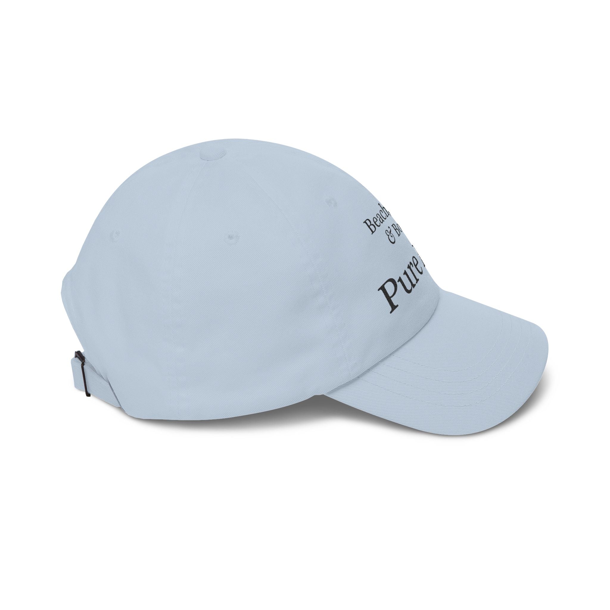 Beach, Books & Booze Pure Bliss Embroidered Baseball Hat
