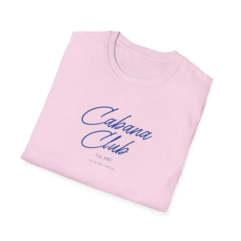 Cabana Club Large Text t-shirt