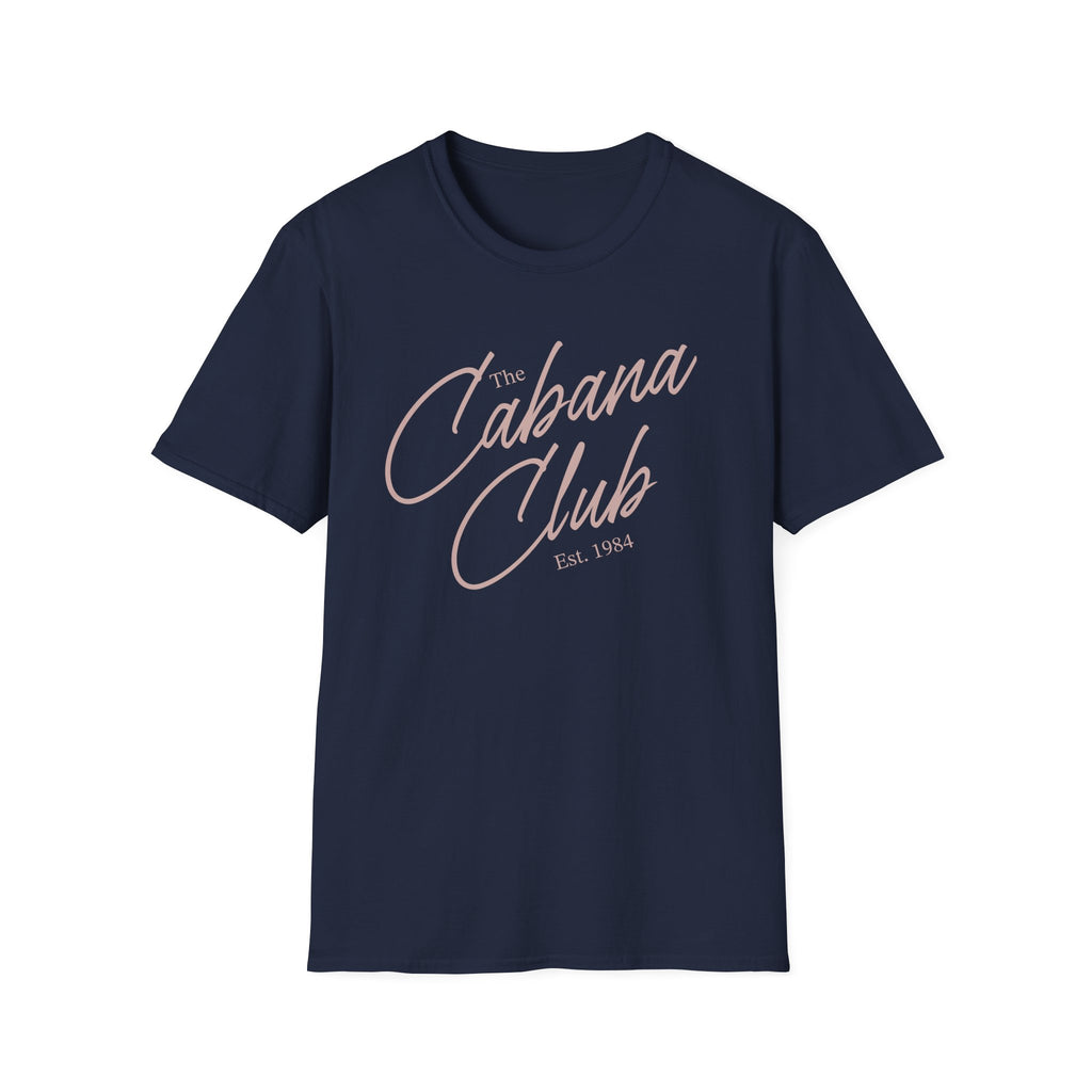 Cabana Club Large Text t-shirt