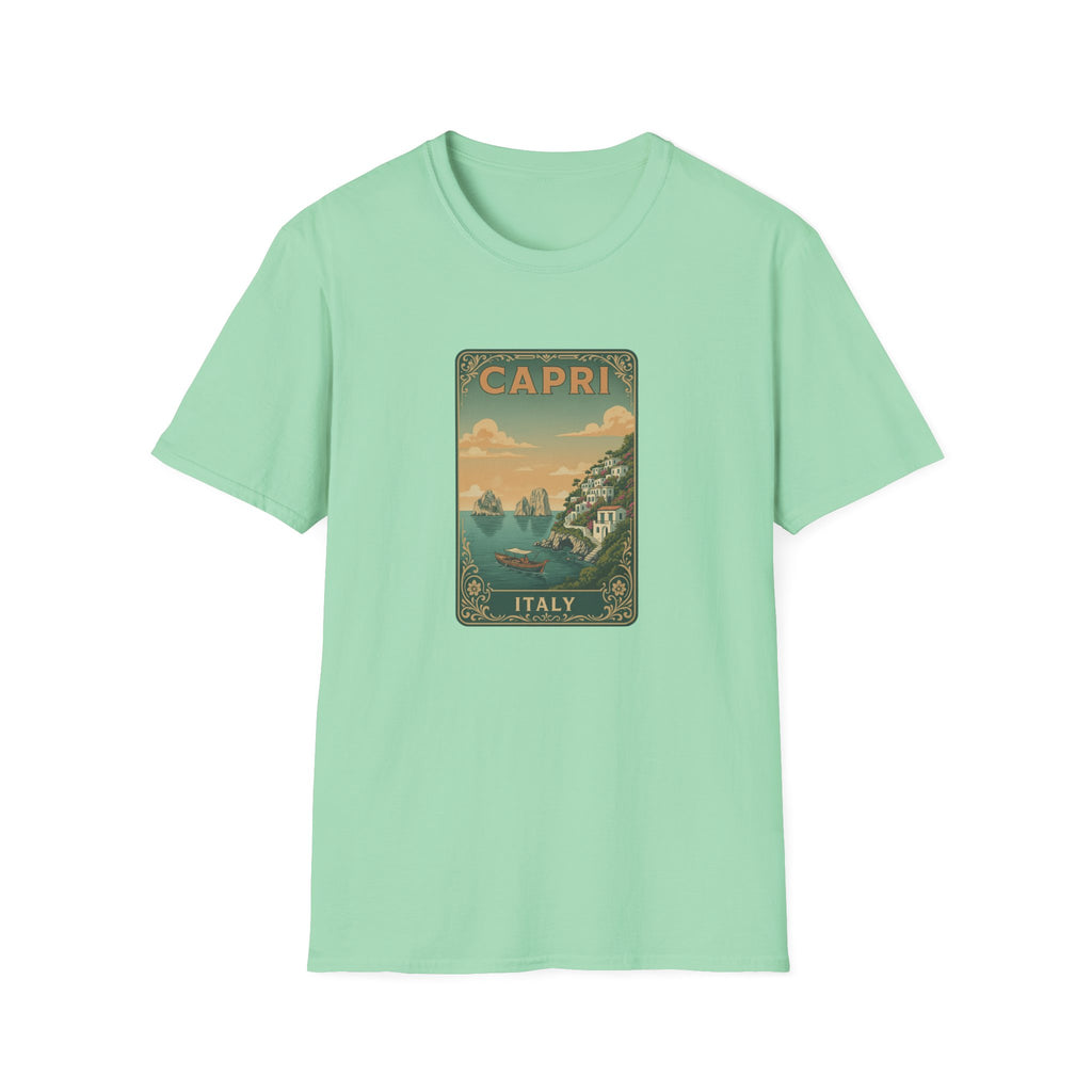 Travel Posters- Capri T-shirt