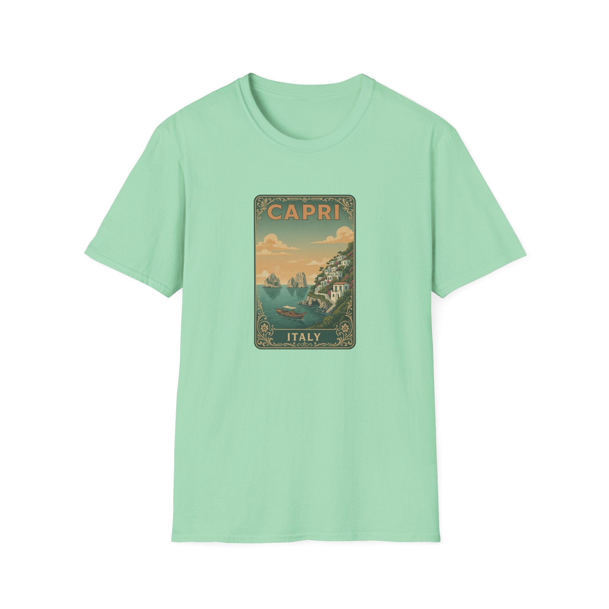 Travel Posters- Capri T-shirt