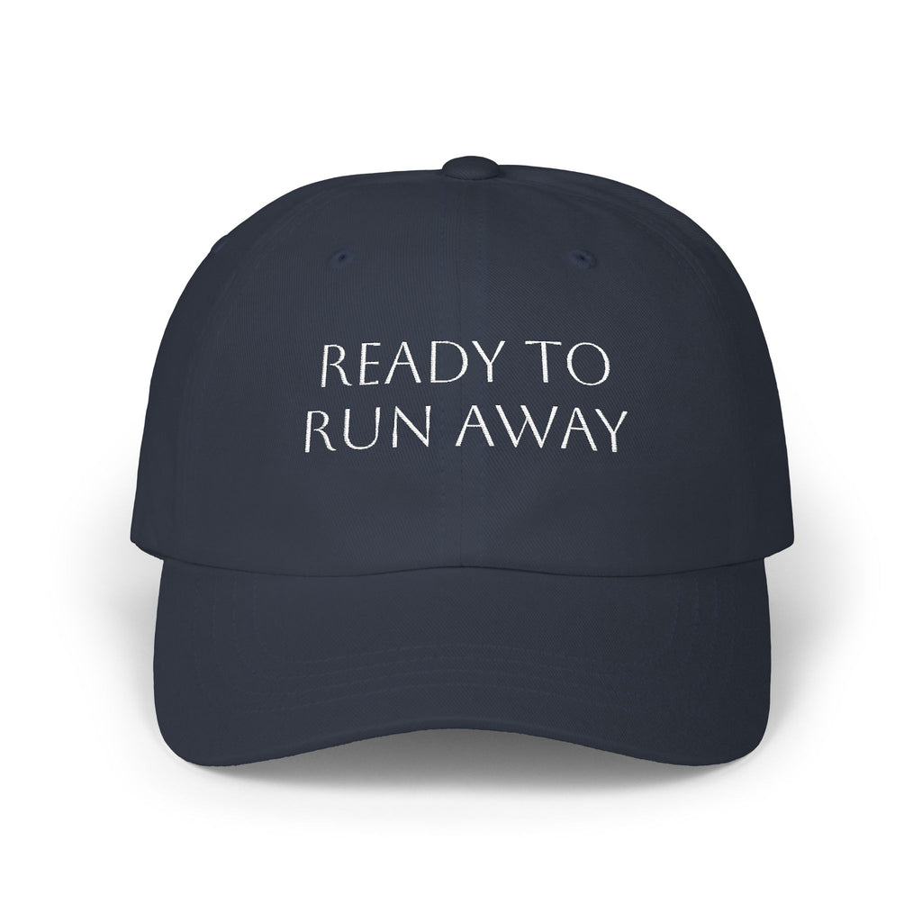 Ready to Runaway Embroidered Baseball Hat