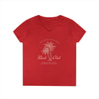The Bad Beaches Book Club V-neck T-Shirt
