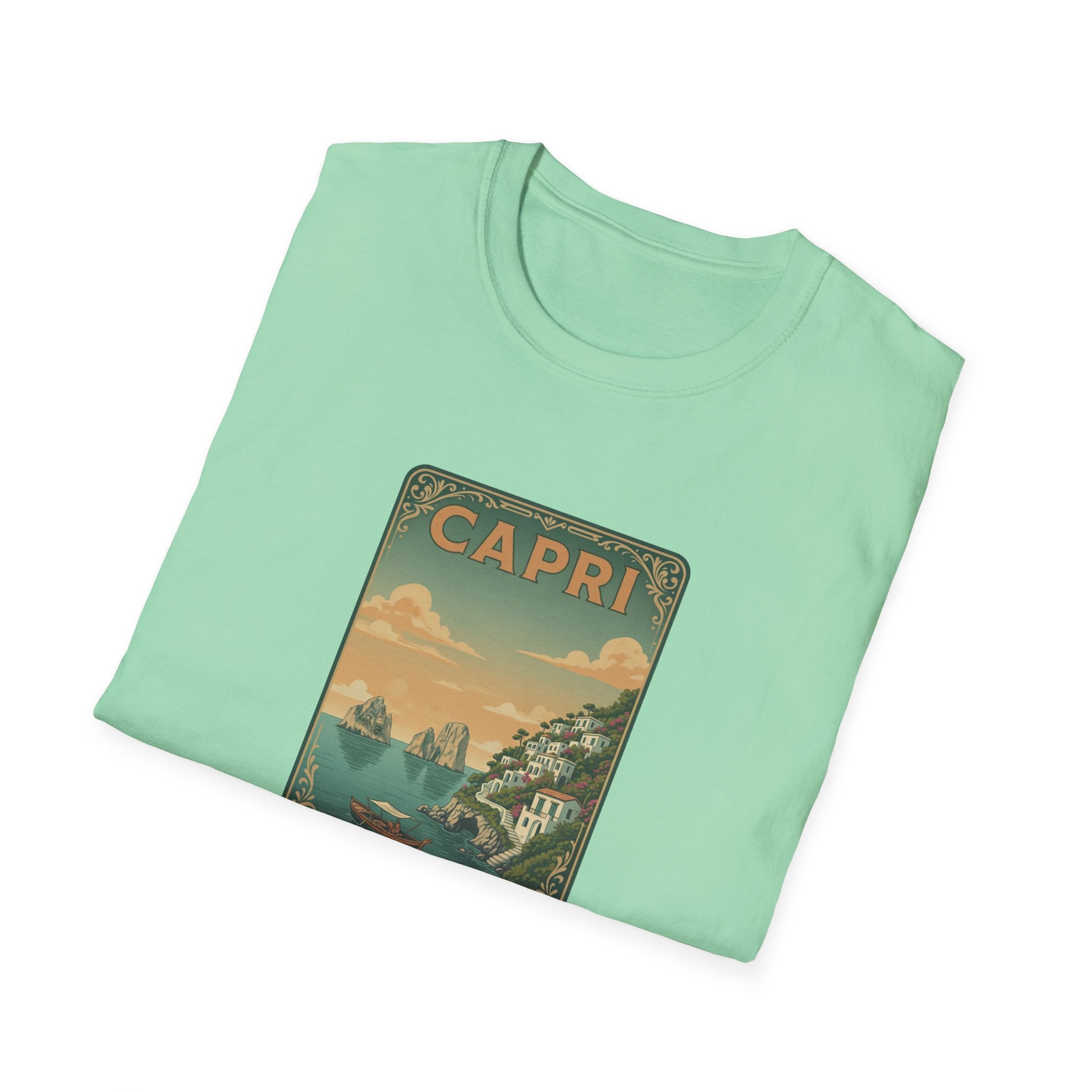 Travel Posters- Capri T-shirt