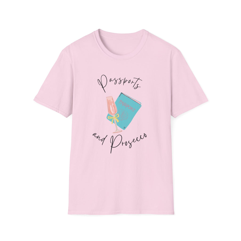 Passports and Prosecco T-shirt