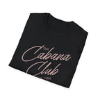 Cabana Club Large Text t-shirt