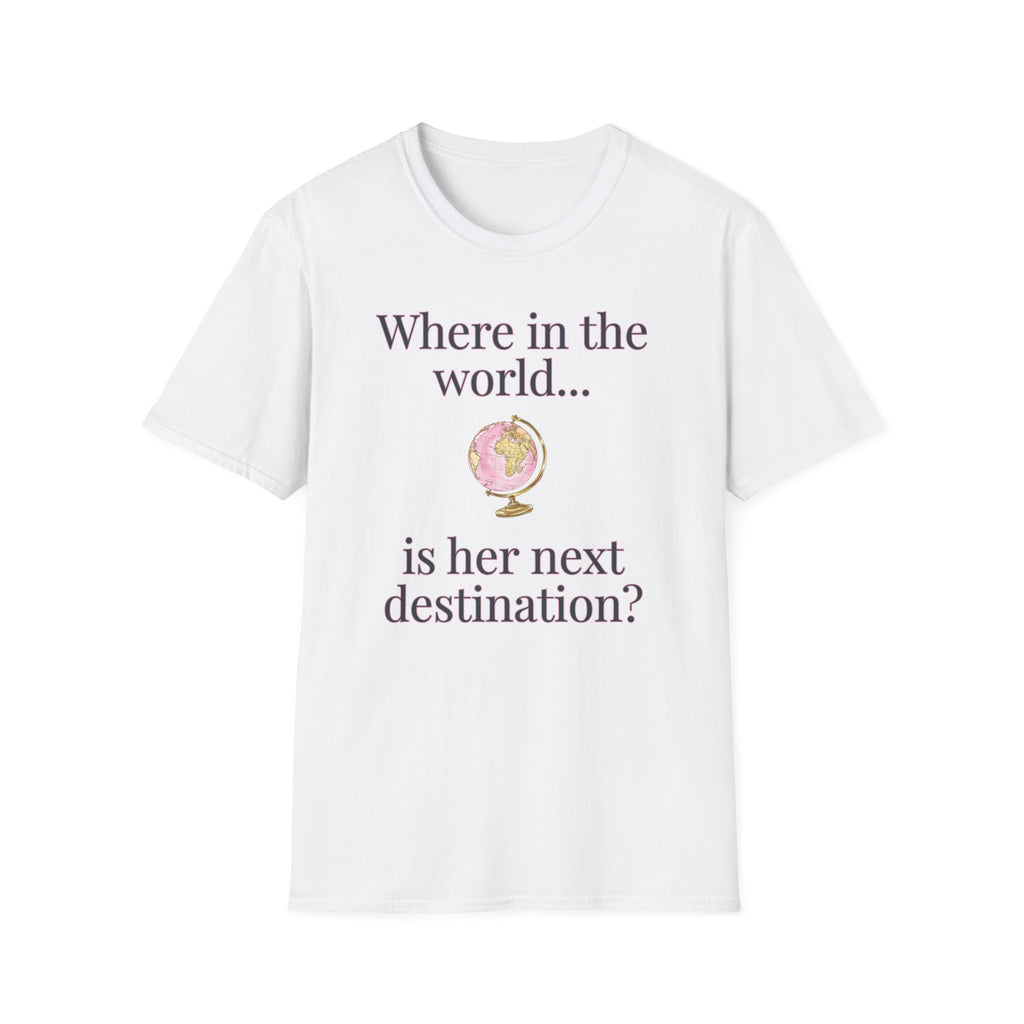 Where in the World is her next destination?