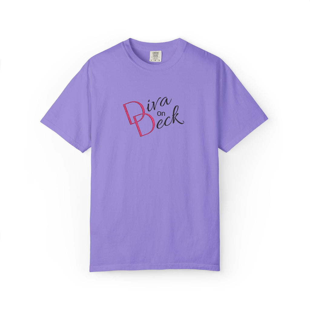 Diva on Deck Embroidered t-shirt
