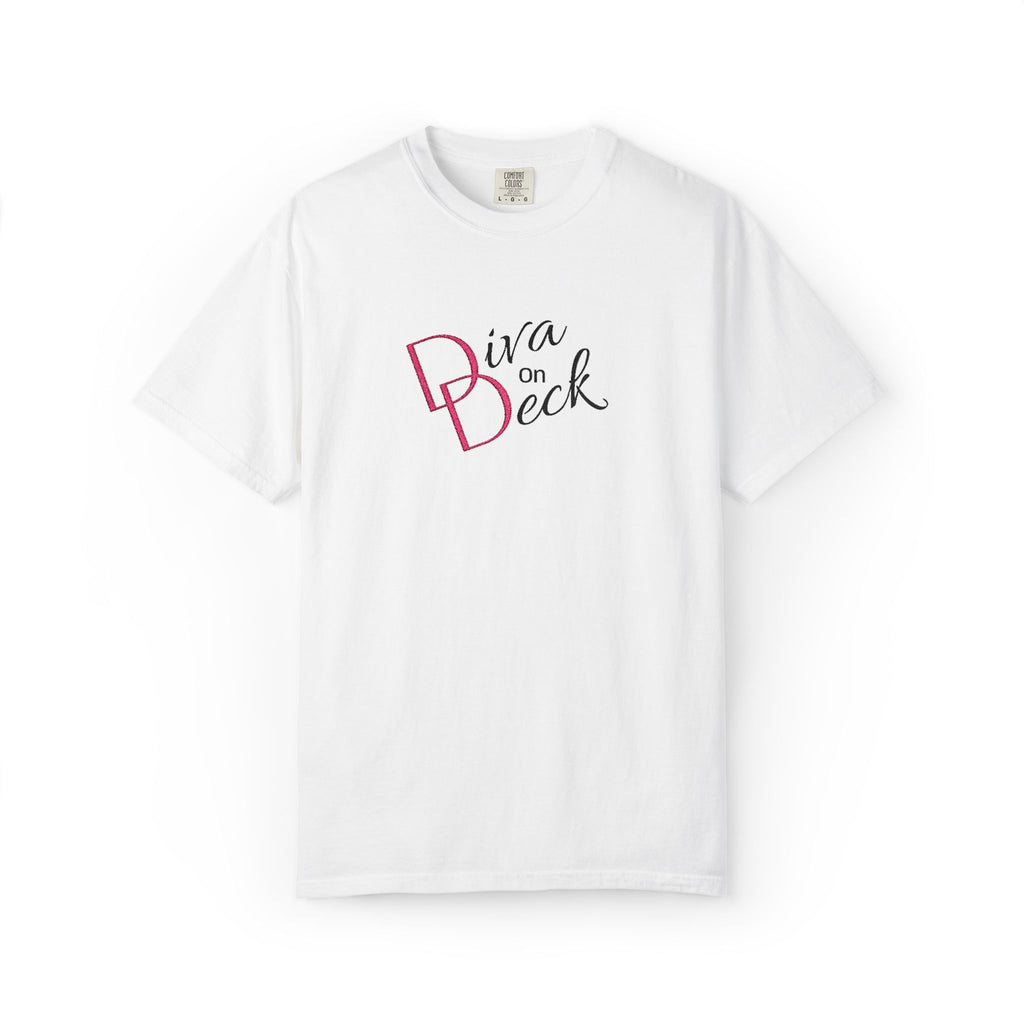 Diva on Deck Embroidered t-shirt