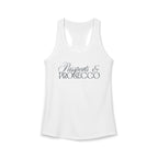 Passports and Prosecco Racerback Tank