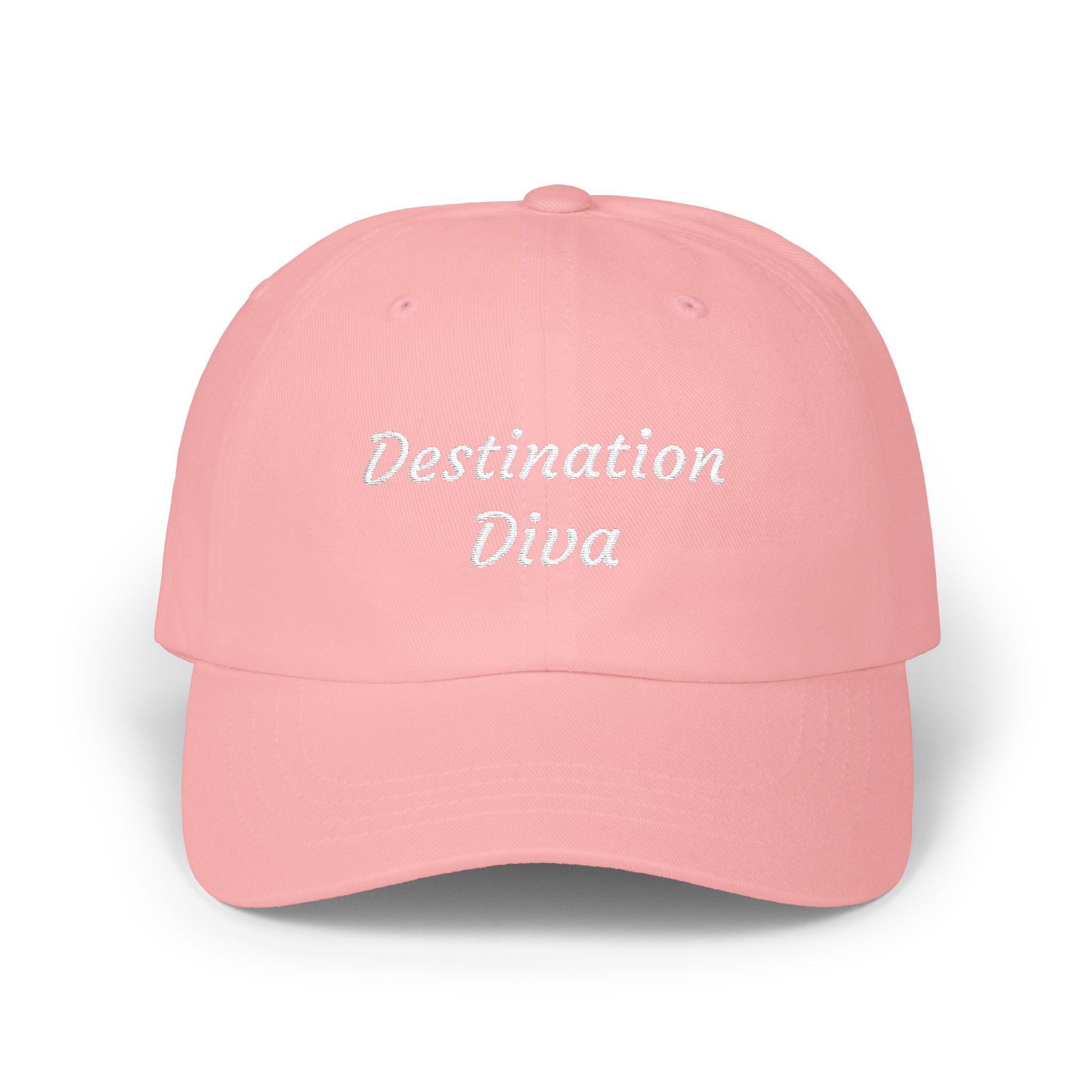 Destination Diva Embroidered Baseball Hat