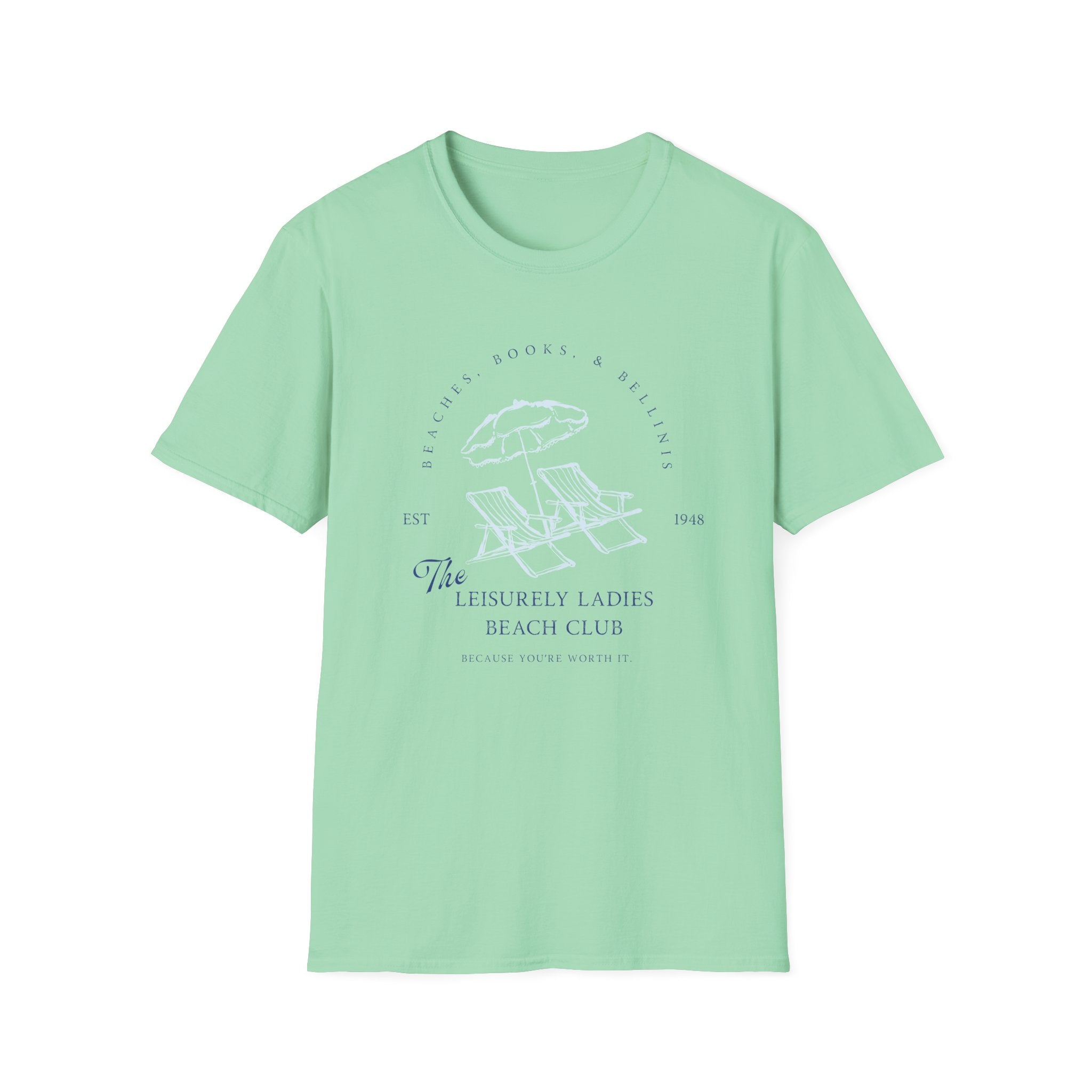 Leisurely Ladies Beach Club T-Shirt