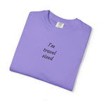 I’m travel sized - Embroidered T-Shirt
