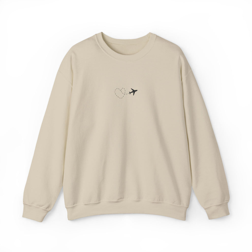Heart and Plane Sweatshirt
