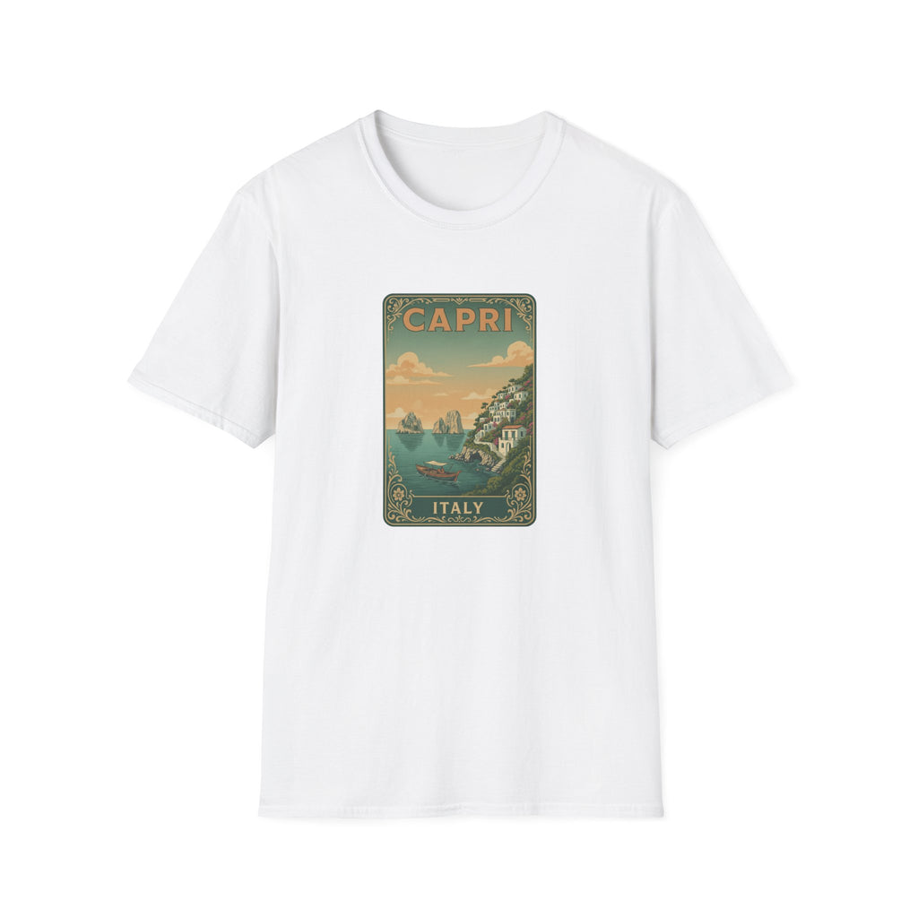 Travel Posters- Capri T-shirt