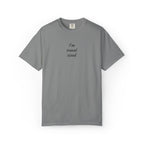 I’m travel sized - Embroidered T-Shirt