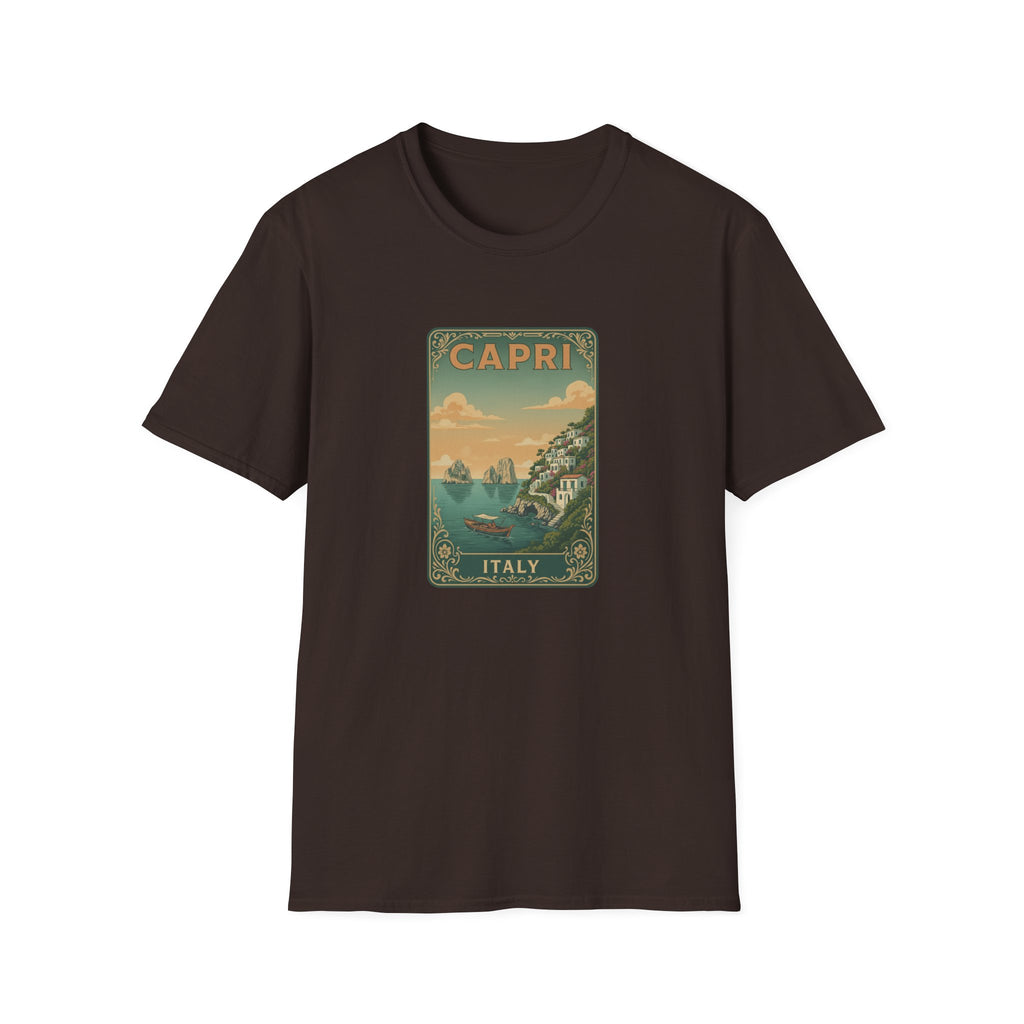 Travel Posters- Capri T-shirt