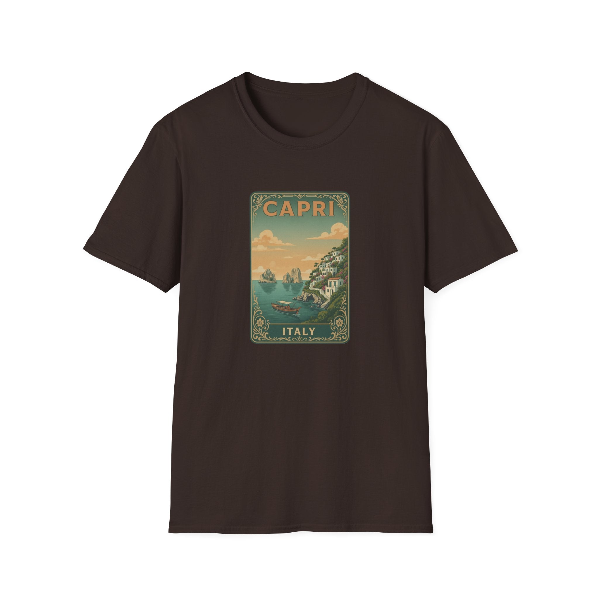 Travel Posters- Capri T-shirt