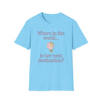 Where in the World is her next destination?