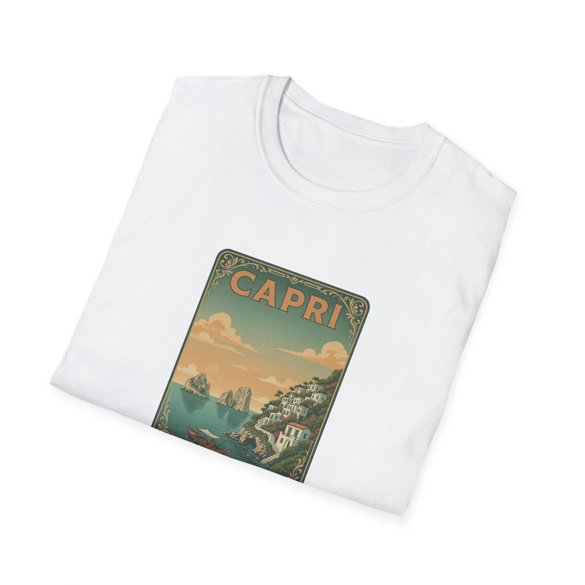 Travel Posters- Capri T-shirt